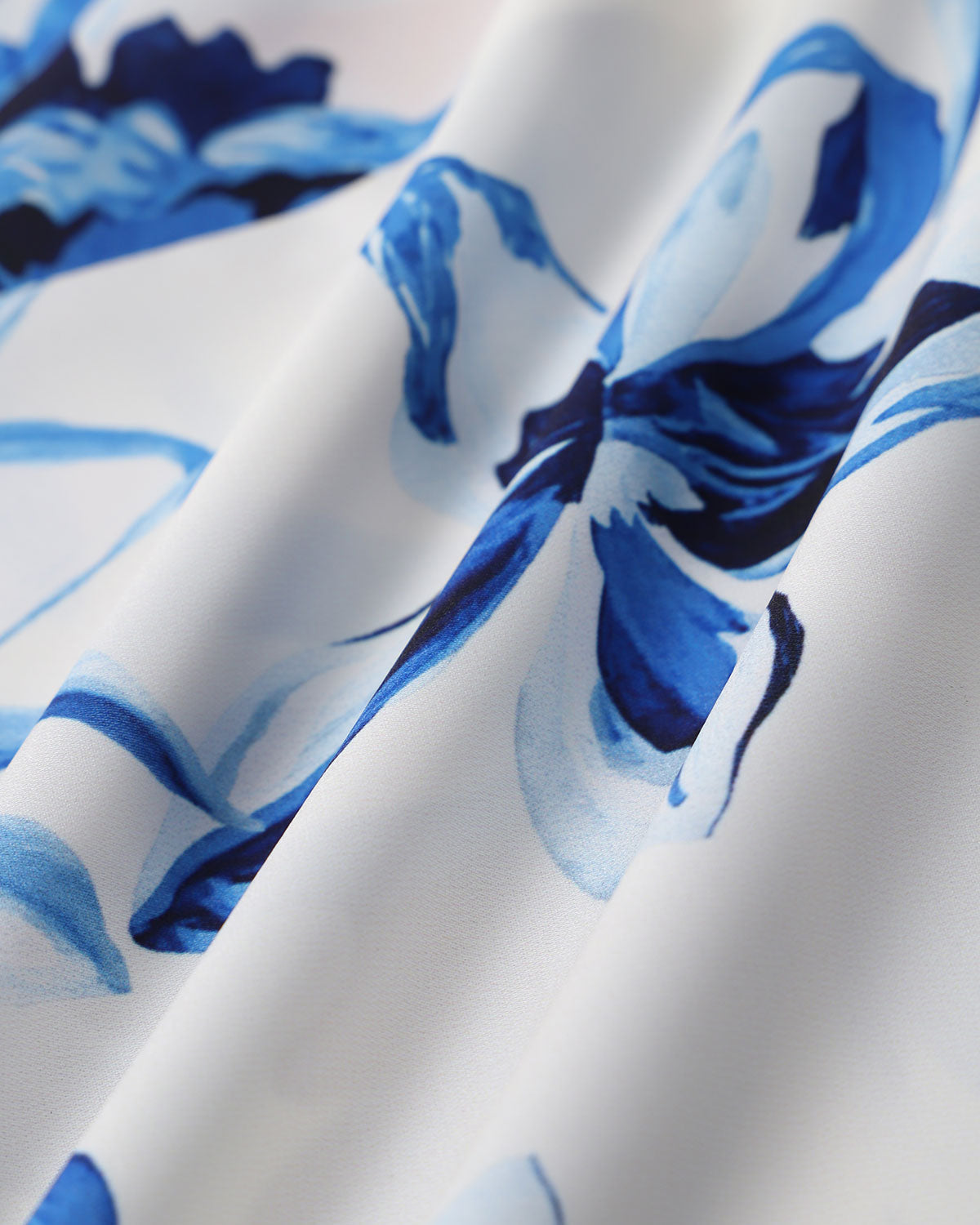 Blue Floral Bohemian Slip Maxi Dress - Threadford