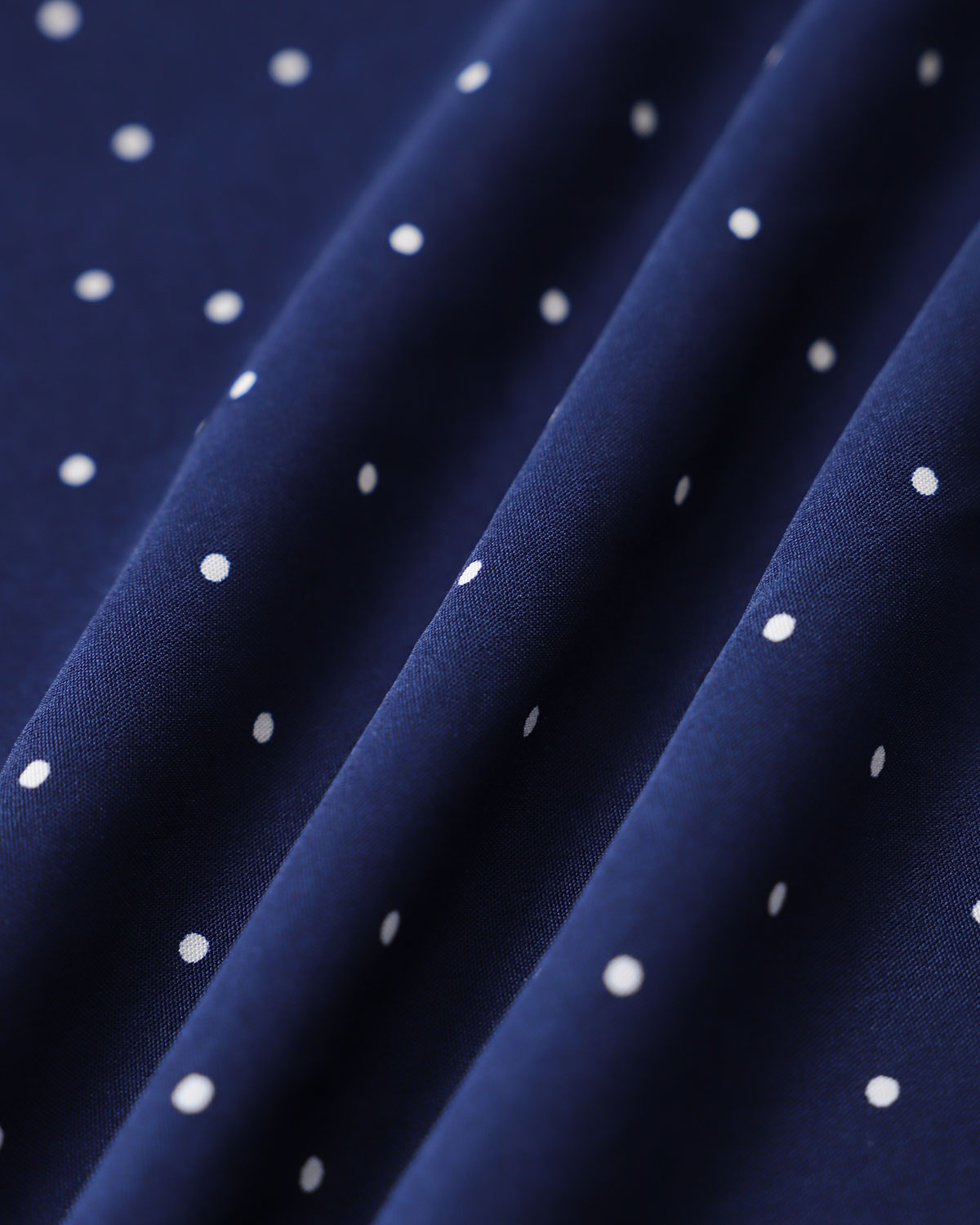 Blue Polka Dot Halter Maxi Dress - Threadford