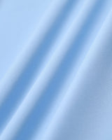 Blue Sweetheart Neck Chiffon Maxi Dress - Threadford