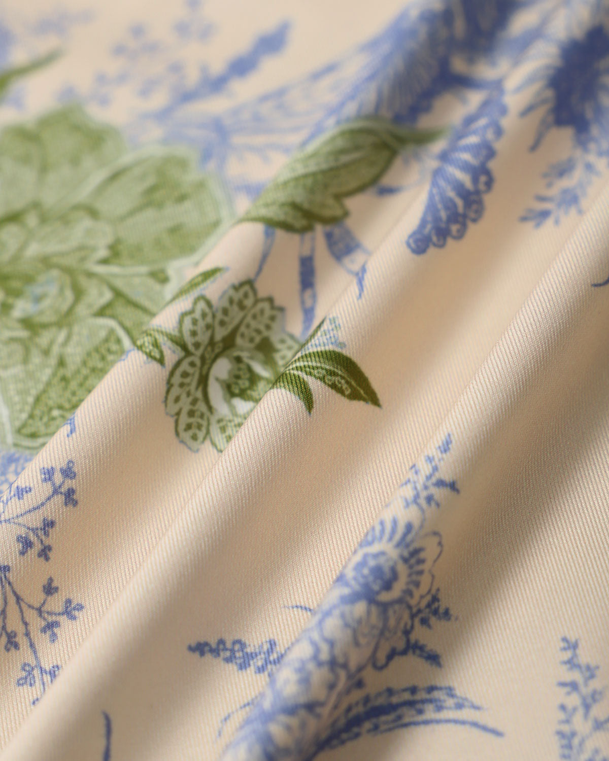 Green Floral Slip Mermaid Maxi Dress - Threadford