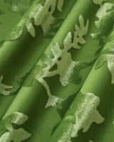 Green Floral Bodycon Halter Maxi Dress - Threadford