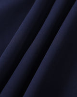 The Navy Halter Bowknot Back Maxi Dress - Threadford