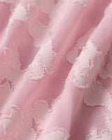 Pink Jacquard Bodycon Slip Maxi Dress - Threadford