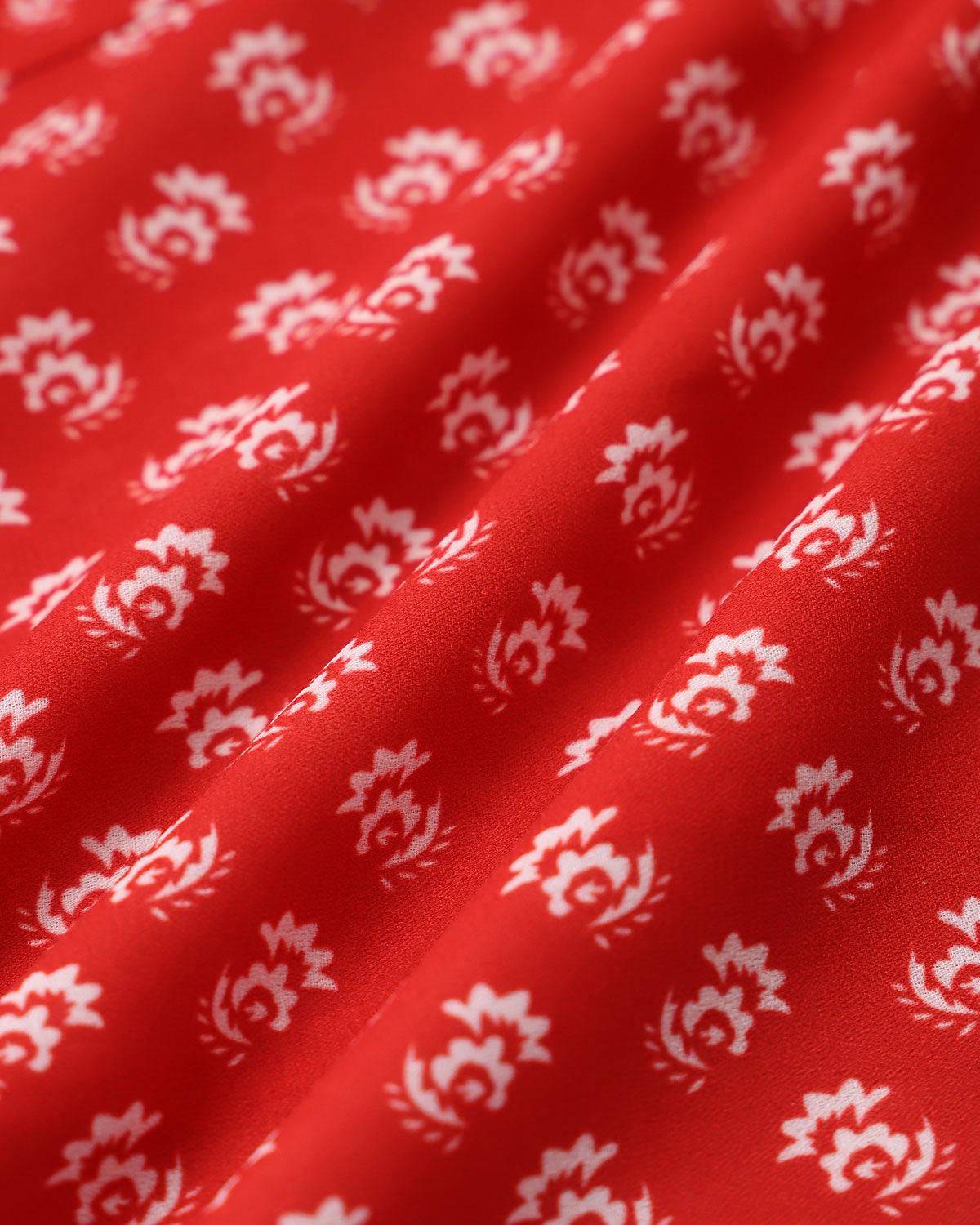 Red Floral Button Sleeveless Maxi Dress - Threadford