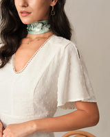 The Solid High Waisted Split Maxi Dress - Threadford