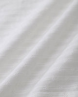 White Embroidery Puffed Sleeve Maxi Dress - Threadford