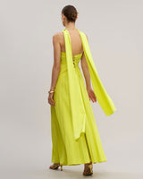 Yellow Strapless Maxi Dress - Threadford