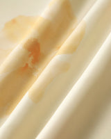 Yellow Floral Ruffle Mermaid Maxi Dress - Threadford