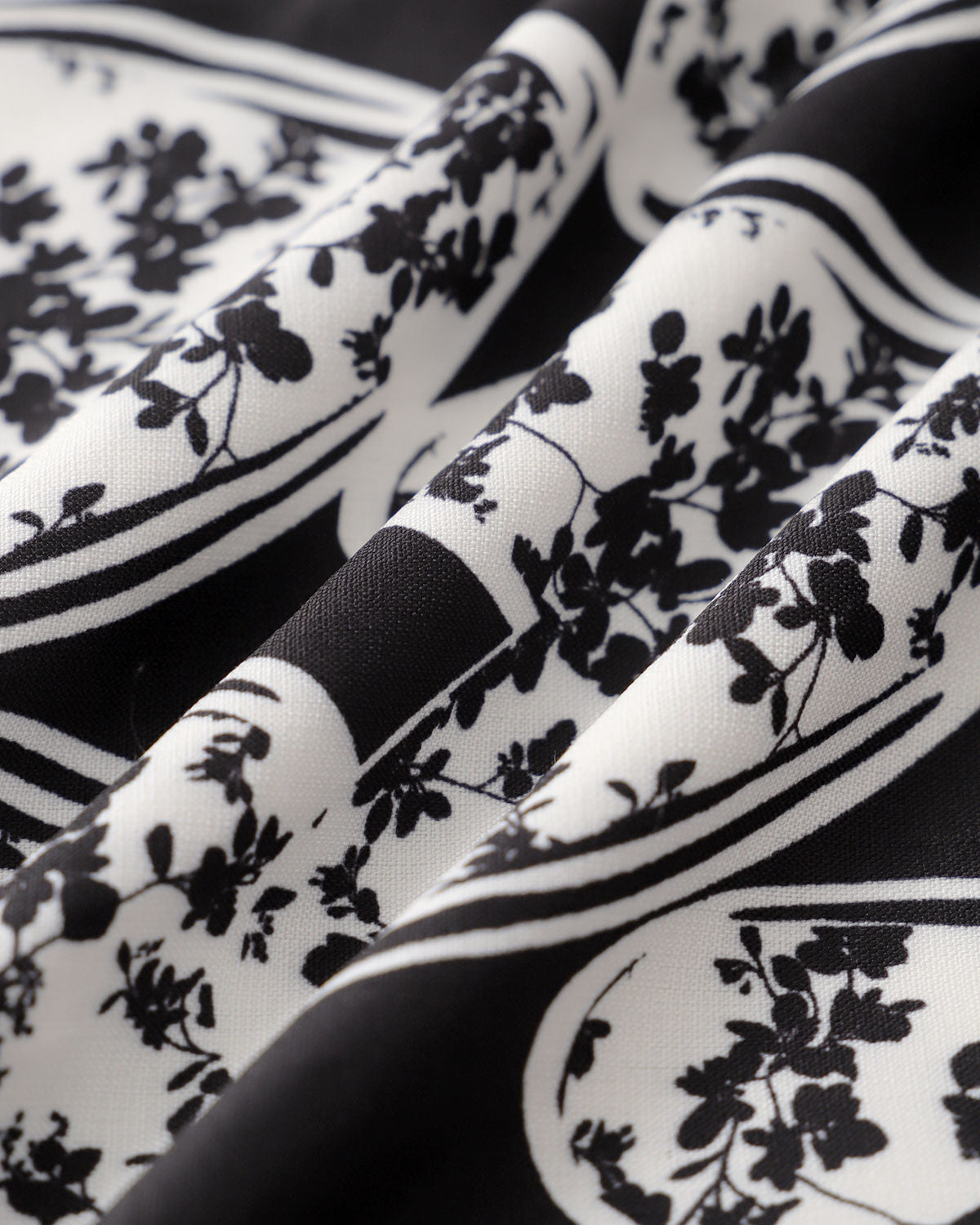 Black Floral Lace Trim Midi Dress - Threadford