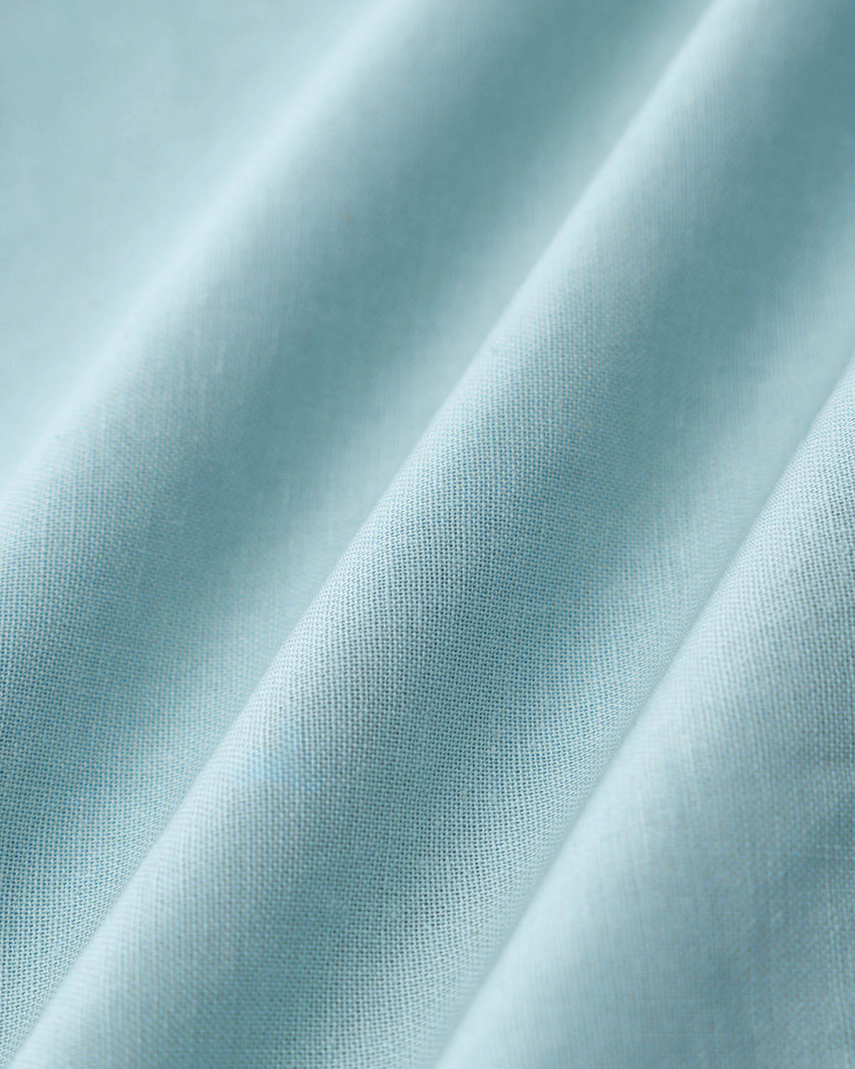 Blue Square Neck Shirred Slip Midi Dress - Threadford