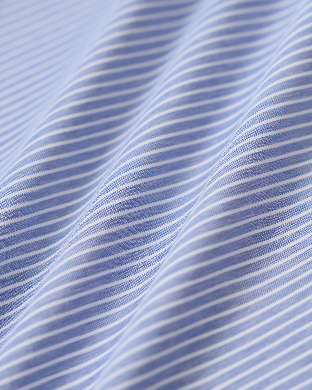 Blue Striped Twist Backless Midi Dress - Threadford