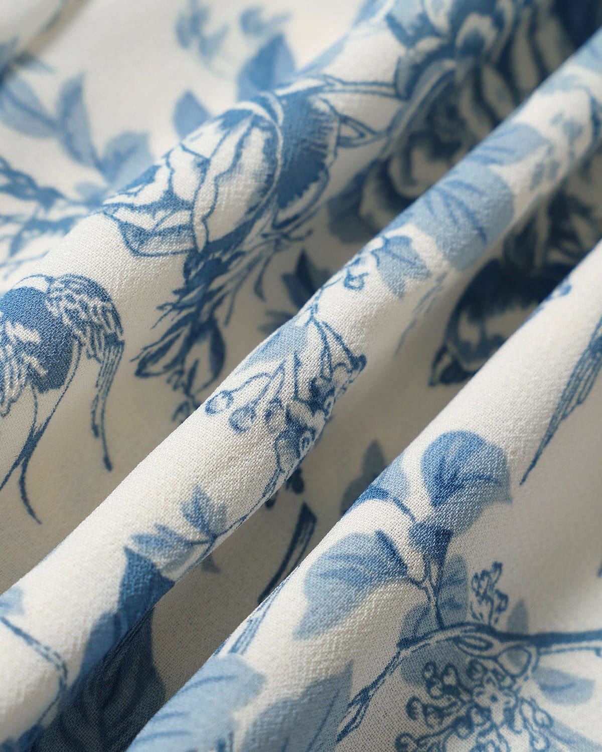 The Blue Sweetheart Neck Shirred Midi Dress - Threadford