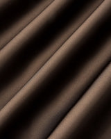 Coffee Ruched Button Midi Dress - Threadford