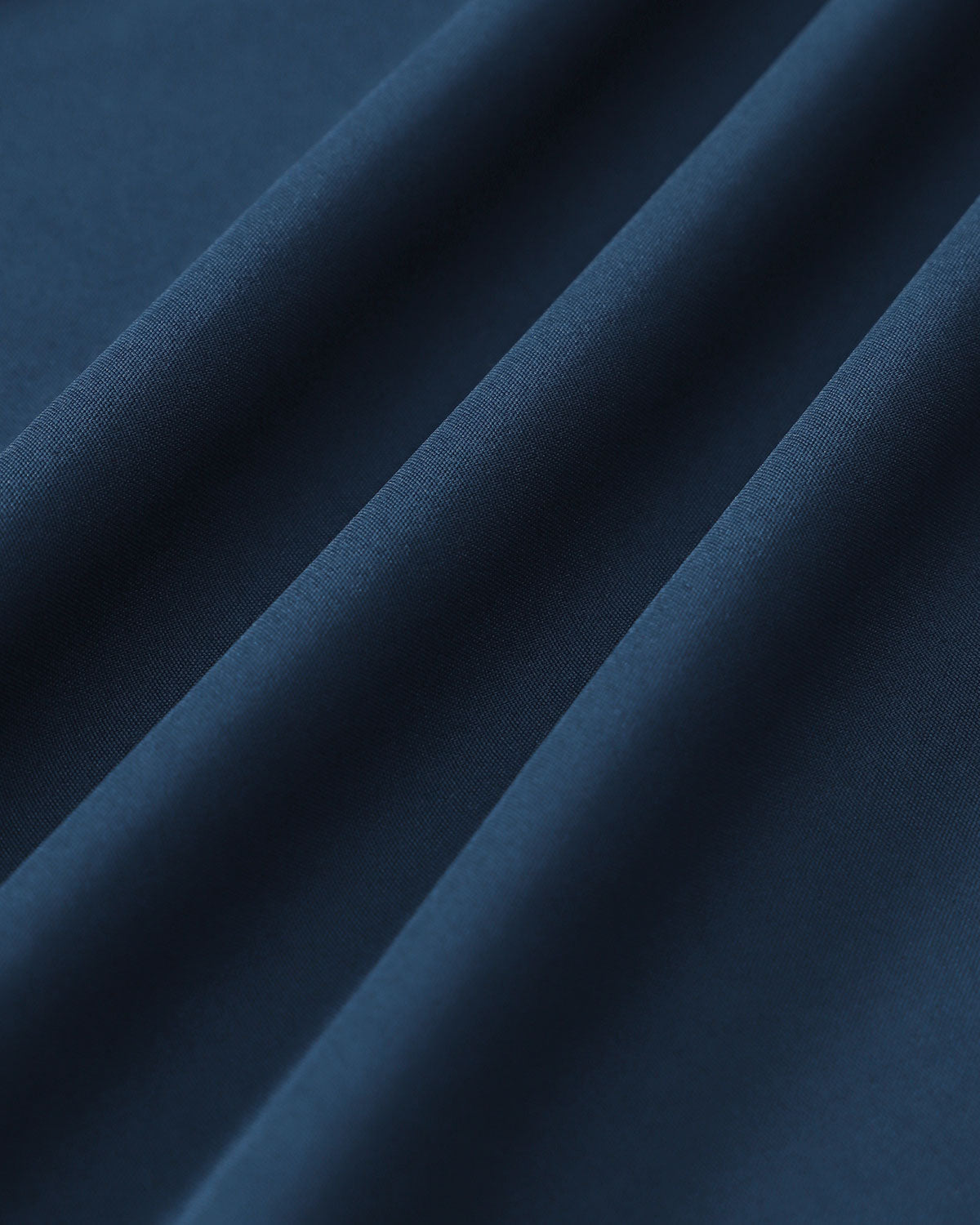 Navy Ruched Halter Midi Dress - Threadford