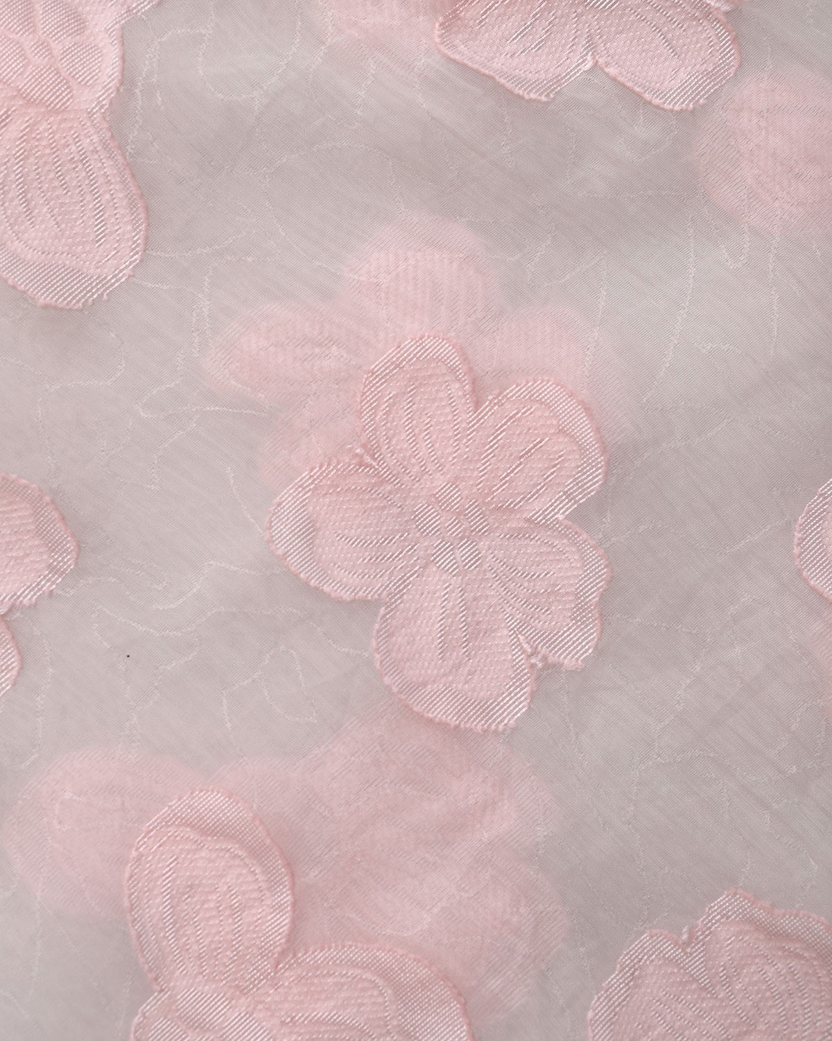 Pink Square Neck Puffed Sleeve Midi Dress - Threadford