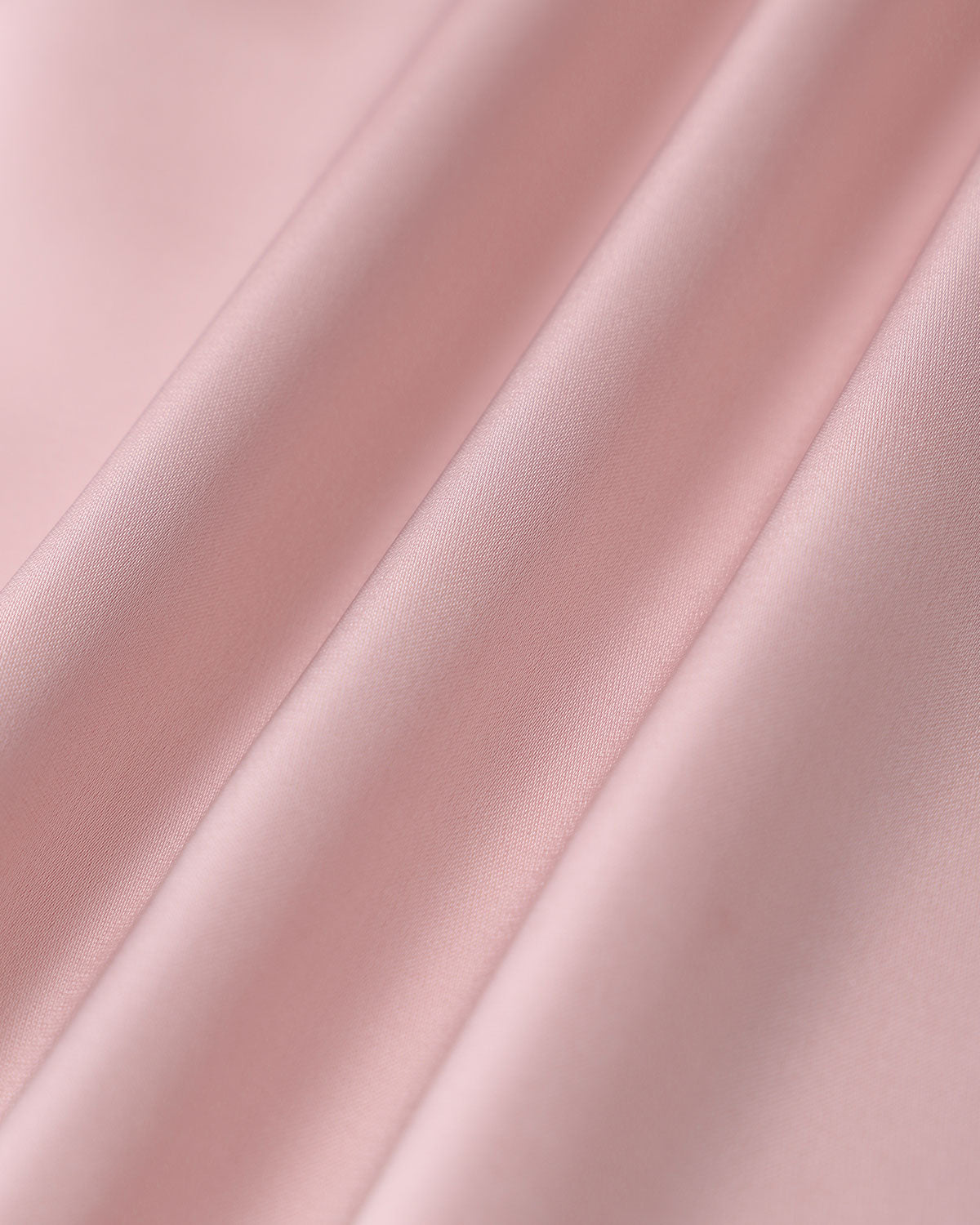 Pink Square Neck Ruffle Satin Midi Dress - Threadford