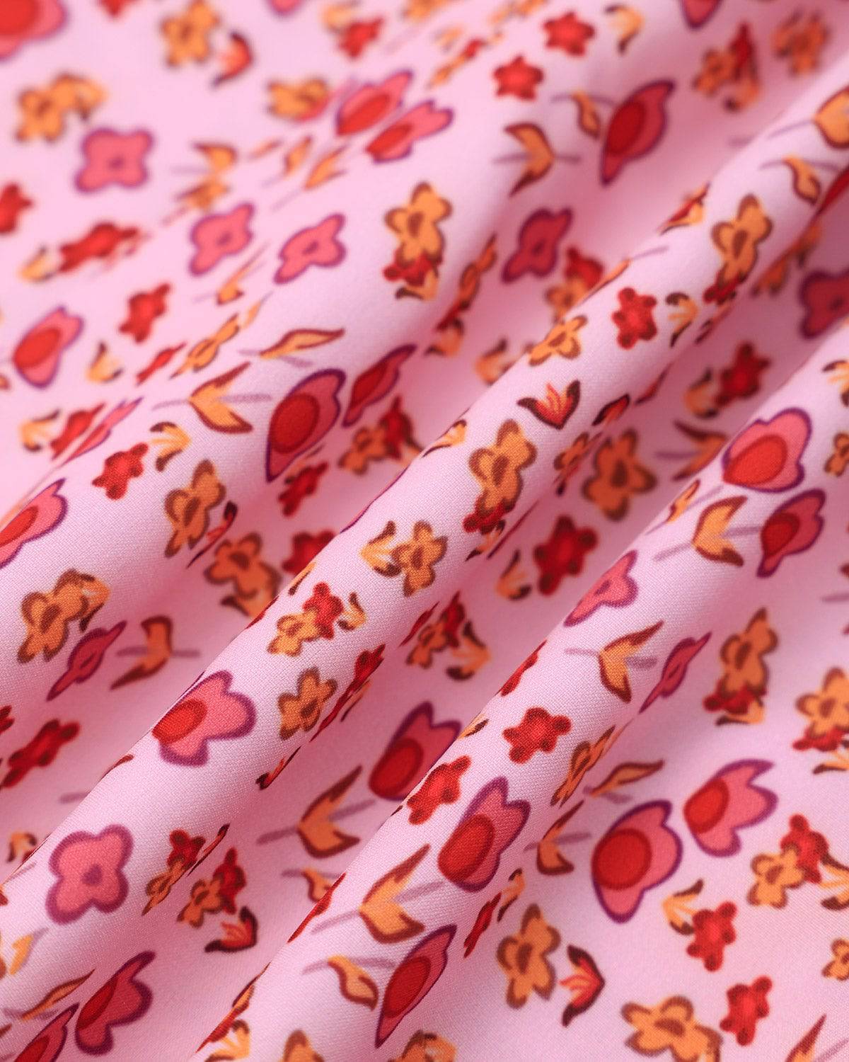 The Frill Trim Floral Cami Dress - Threadford