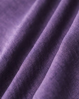 Purple Square Neck Slip Midi Dress - Threadford