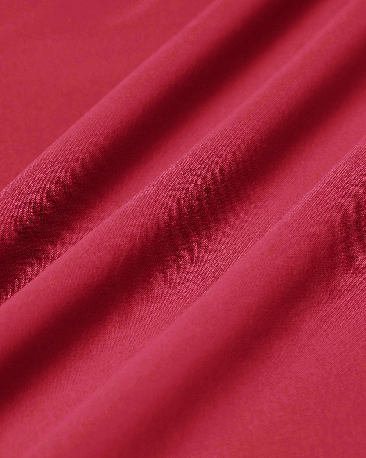 Red Square Neck Pocket Slip Midi Dress - Threadford