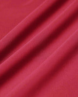 Red Square Neck Pocket Slip Midi Dress - Threadford