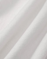 Women's White Contrasting Sweater Midi Dress - Threadford