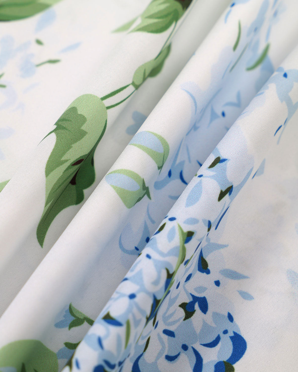 The White Square Neck Floral A-Line Midi Dress - Threadford