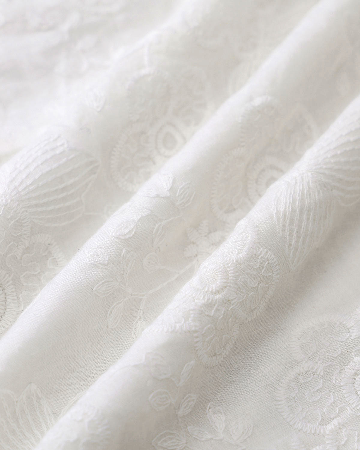 White Embroidery Halter Midi Dress - Threadford