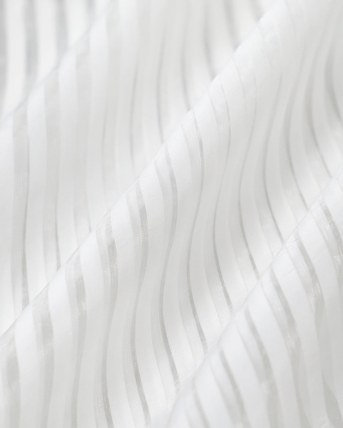 White Striped Sleeveless Midi Dress - Threadford