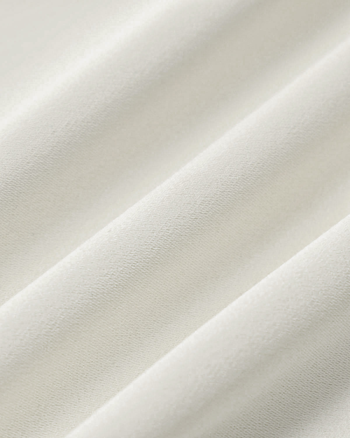 White Textured V-Neck Midi Dress - Threadford