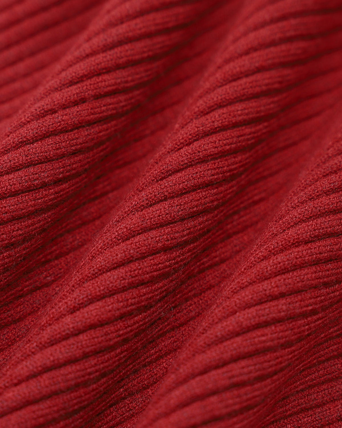 Red Bodycon Bell Sleeve Sweater Dress - Threadford