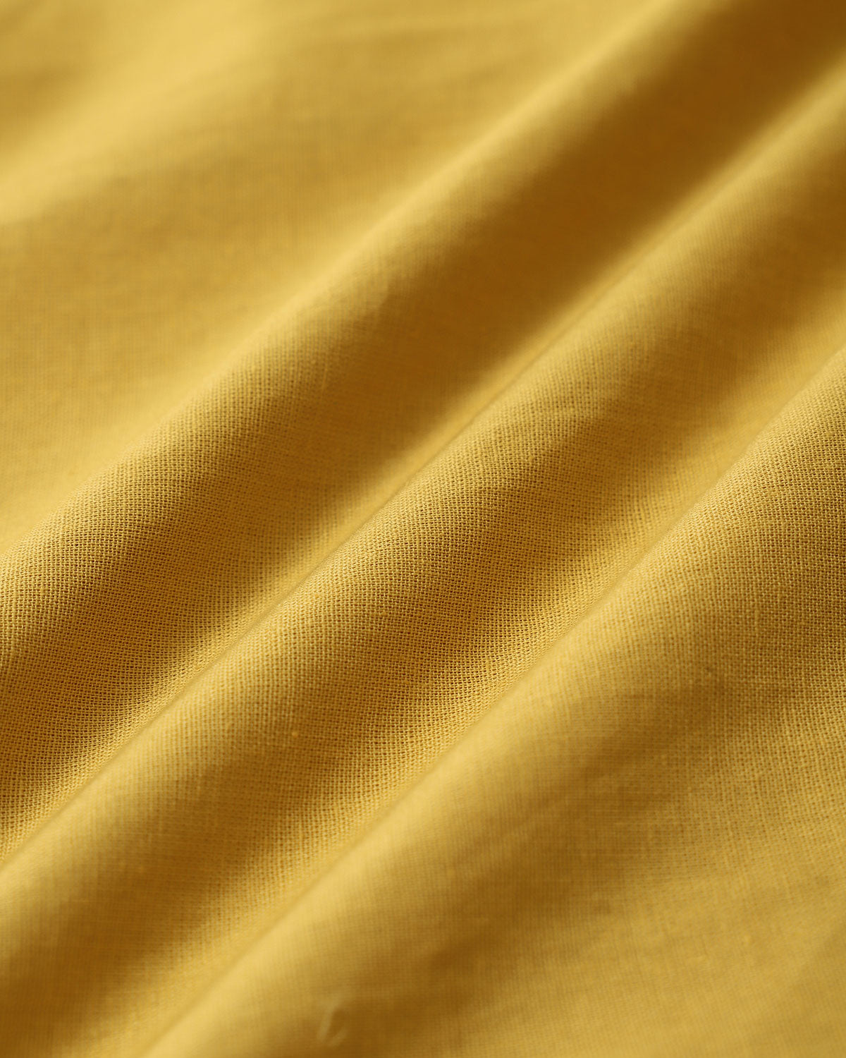 Yellow Square Neck Shirred Slip Midi Dress - Threadford