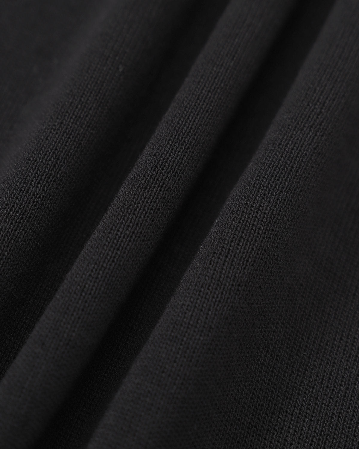 Black Contrasting Long Sleeve Sweater Mini Dress - Threadford