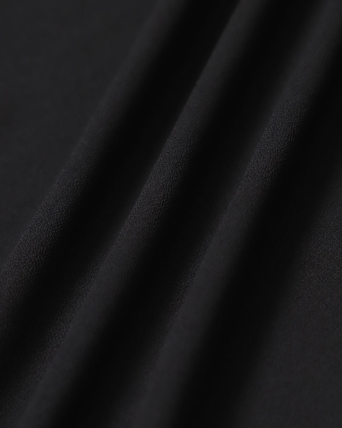 Black V Neck Chiffon Mini Dress - Threadford