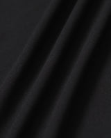 Black V Neck Chiffon Mini Dress - Threadford