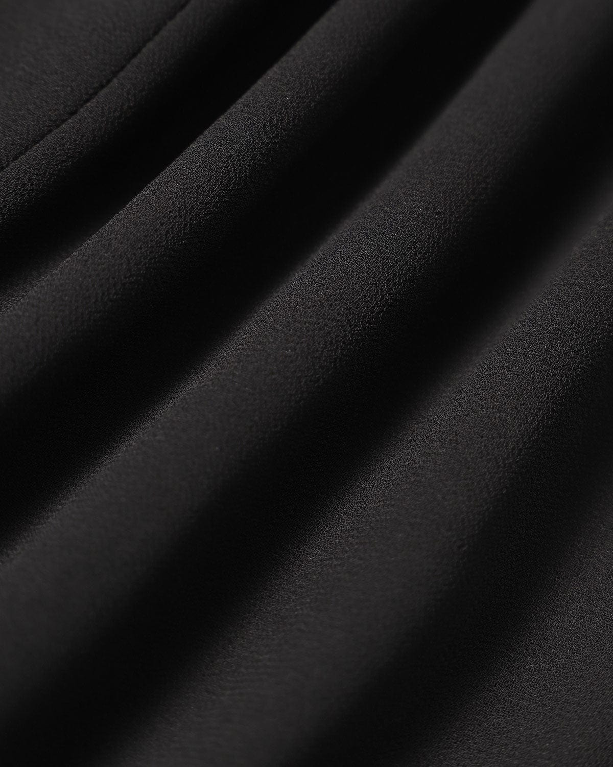 The Black Stand Collar Sheer Slit Mini Dress - Threadford