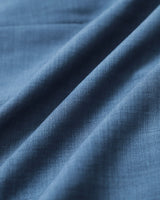 Blue Boat Neck Belted Mini Dress - Threadford