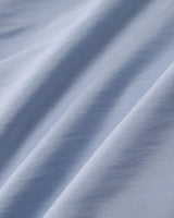 Blue Button A-Line Sleeveless Mini Dress - Threadford