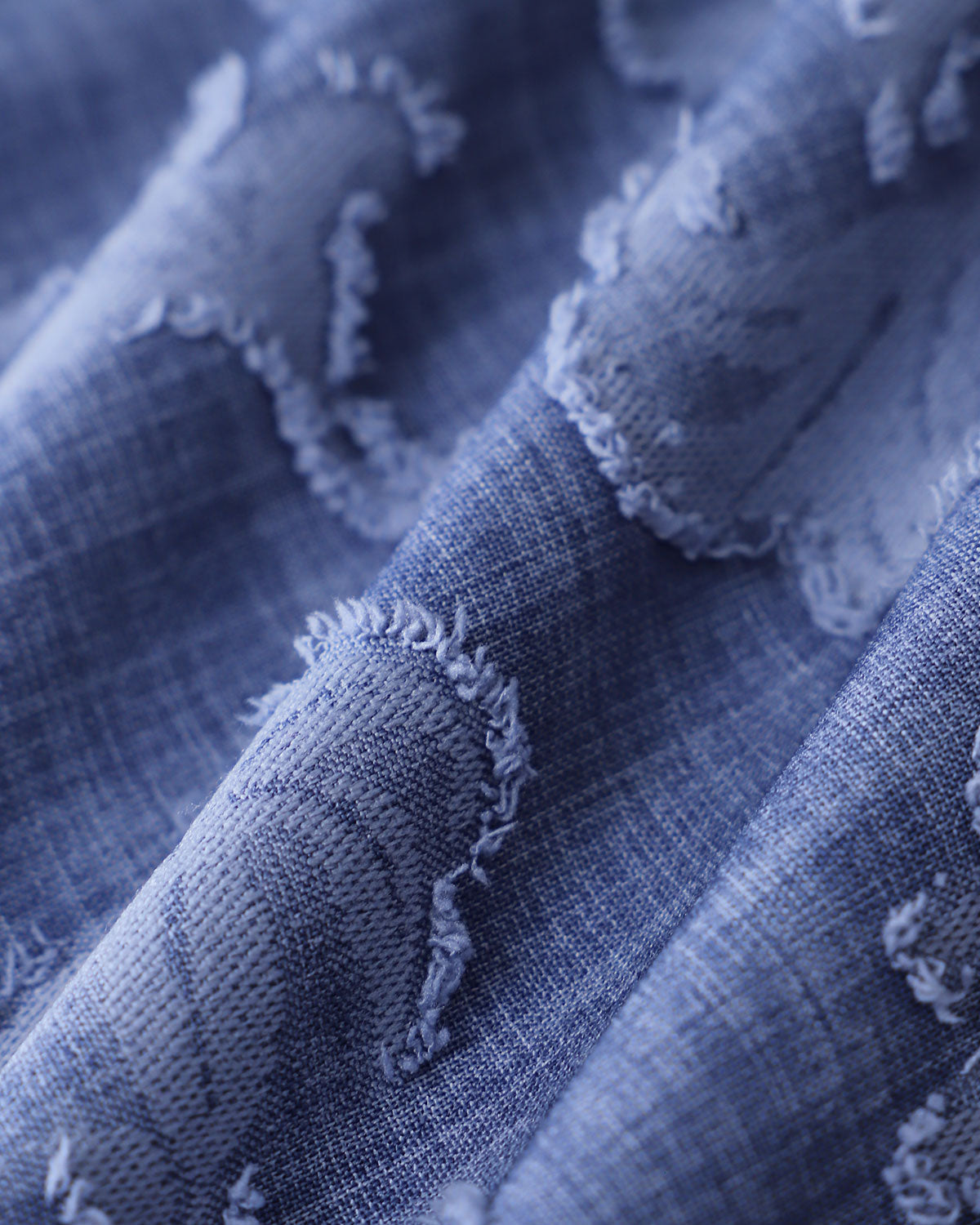 Blue Round Neck Sleeveless Mini Dress - Threadford