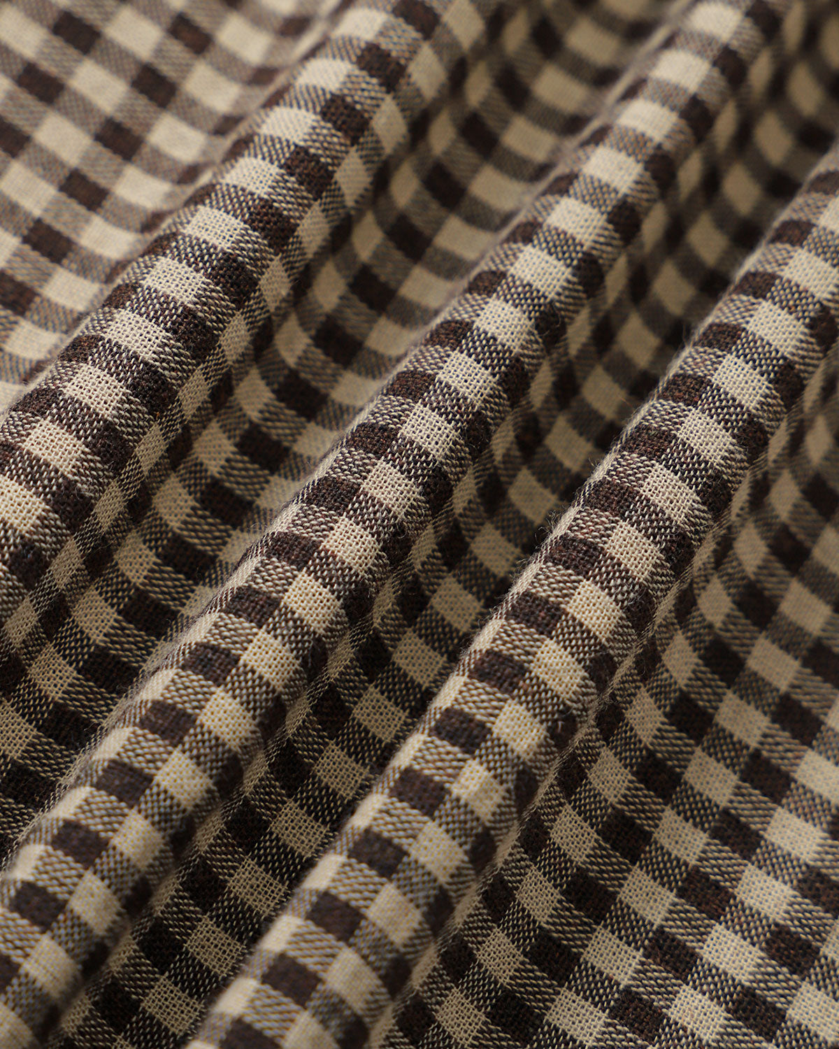 Brown Plaid Lapel Pleated Mini Dress - Threadford