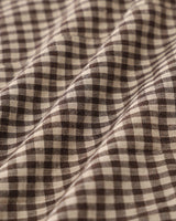 Brown Plaid Slip Mini Dress - Threadford