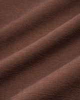 Brown Sleeveless A-Line Mini Dress - Threadford