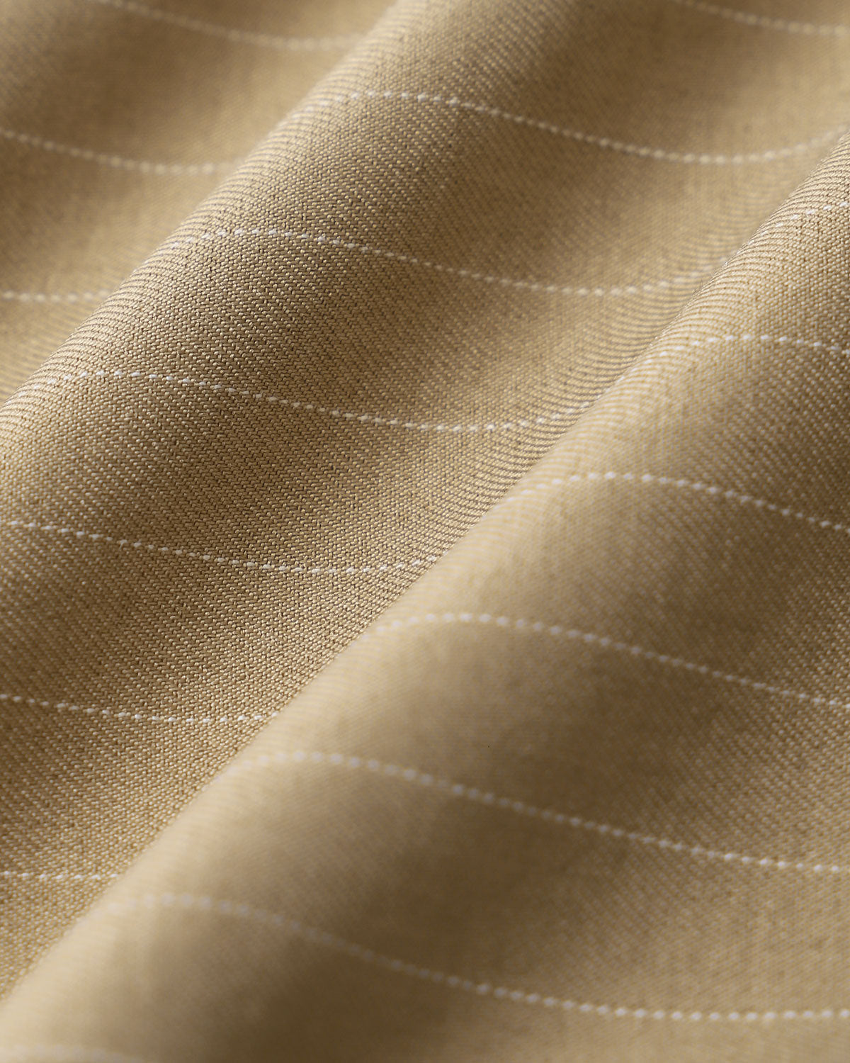 Khaki Round Neck Button Mini Dress - Threadford