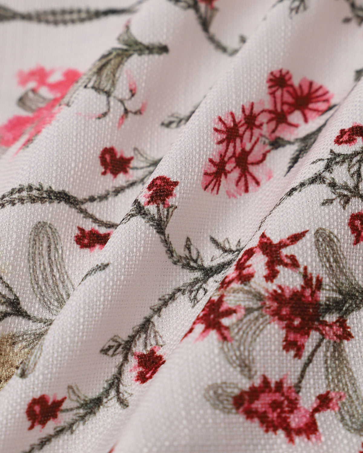 Floral Square Neck A-Line Slip Mini Dress - Threadford