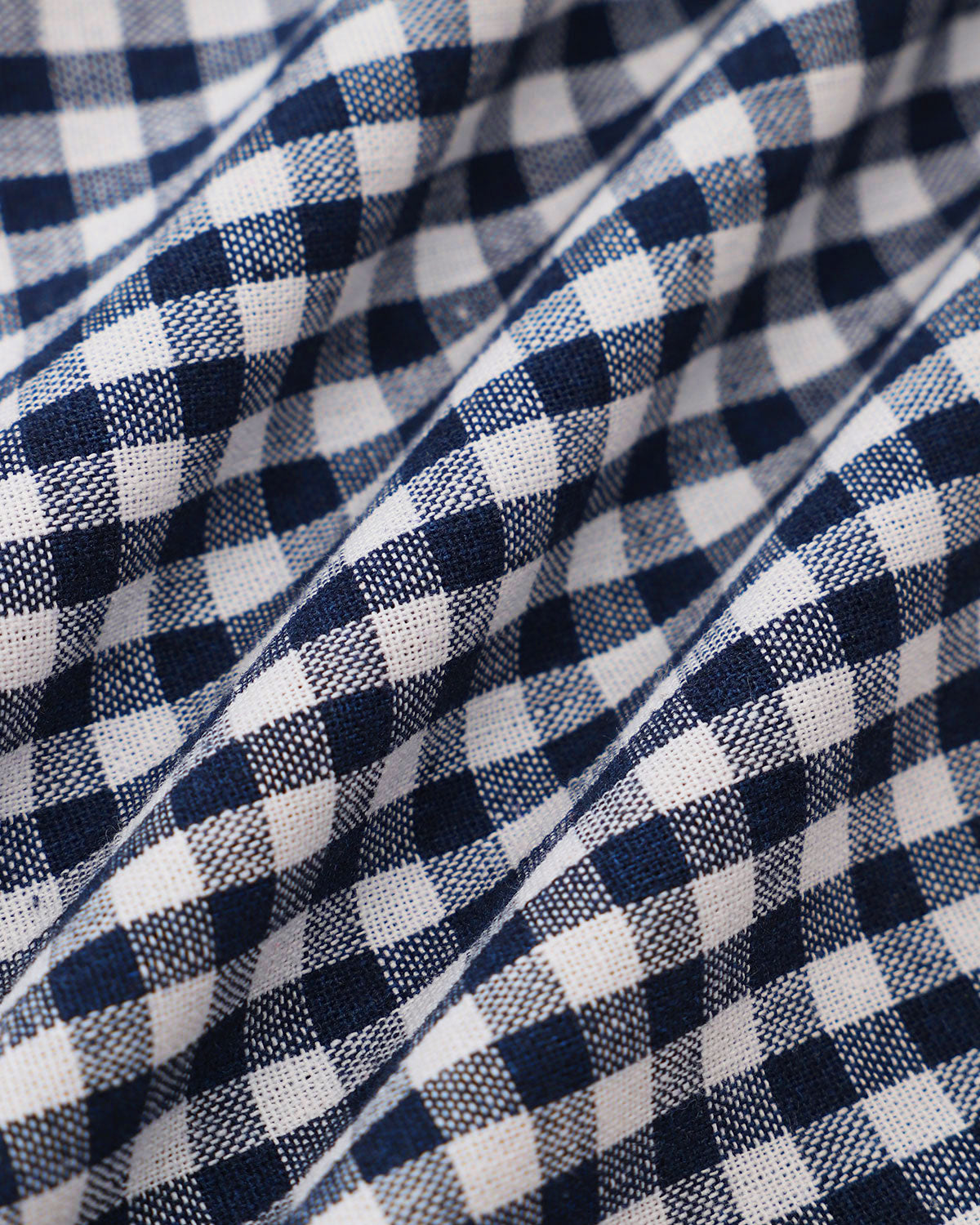 Navy Square Neck Plaid Mini Dress - Threadford