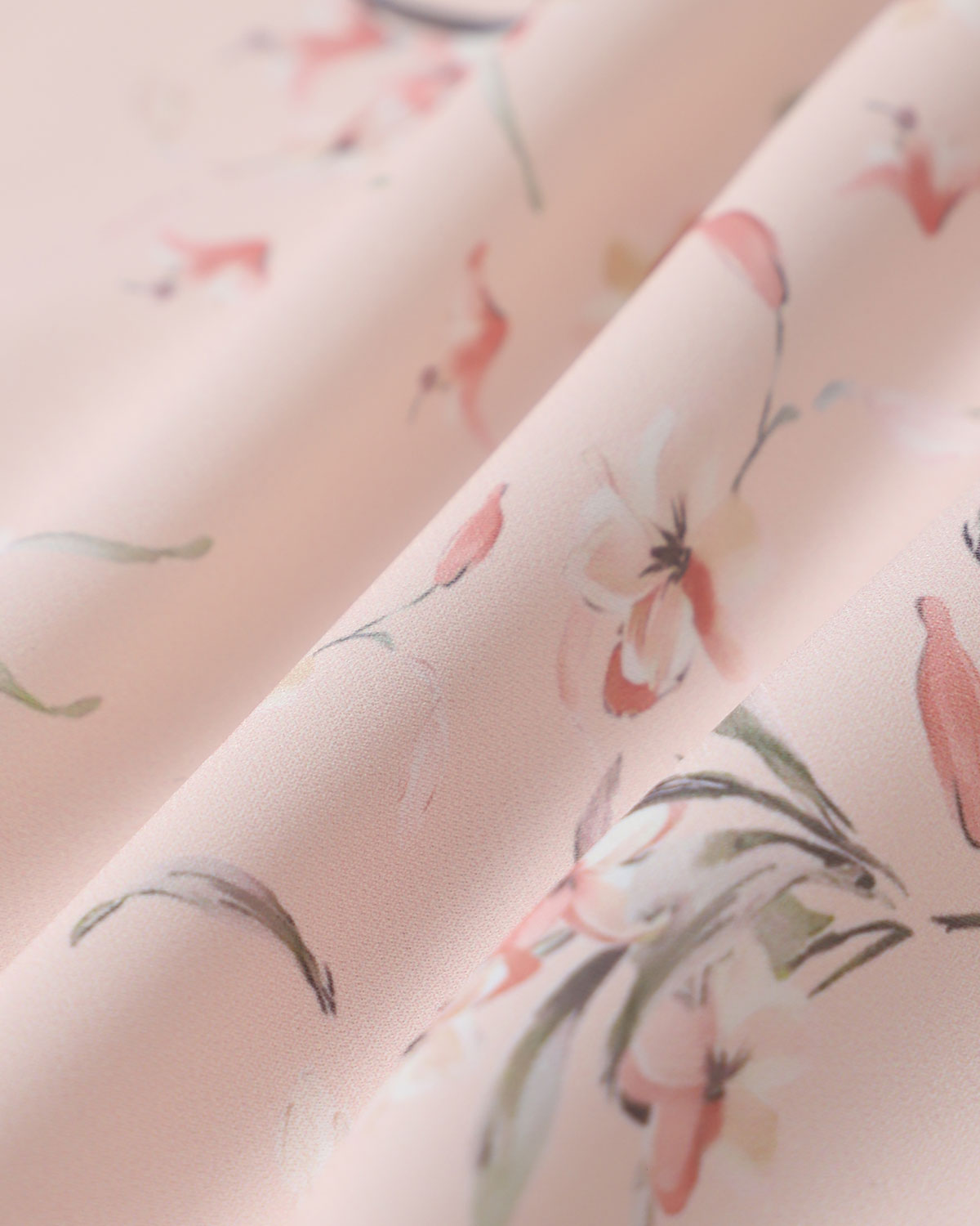 Pink Floral A-Line Slip Mini Dress - Threadford