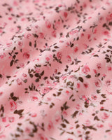 Pink Floral Ruched Corset Slip Mini Dress - Threadford