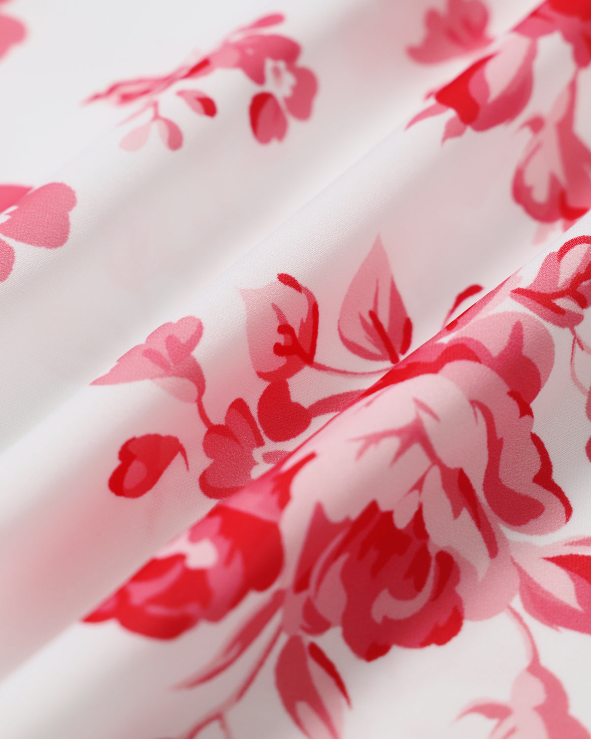 Pink Floral Ruched Mini Dress - Threadford