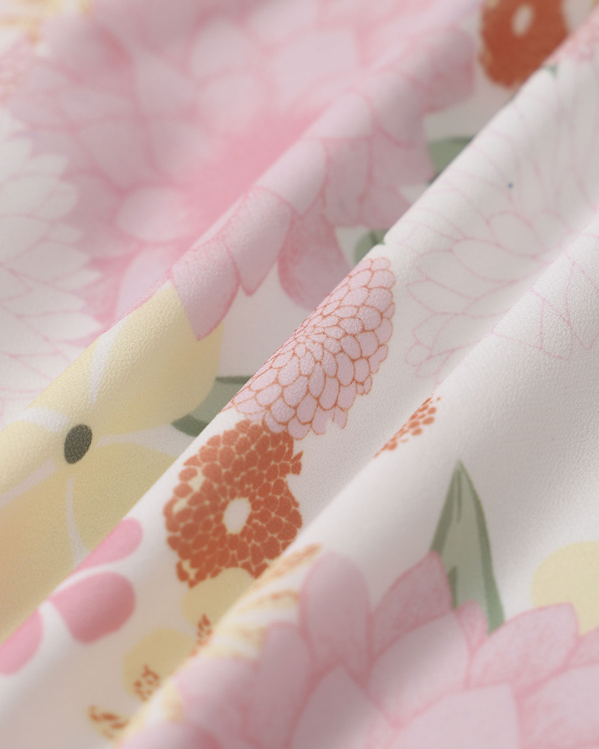 Pink Floral Sweetheart Neck Slip Mini Dress - Threadford