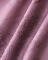 Purple Floral V Neck Ruffle Sleeveless Mini Dress - Threadford