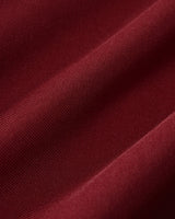 Red U Neck A-Line Mini Dress - Threadford